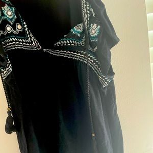 Bohemian long blouse , circa 2016, hollister
